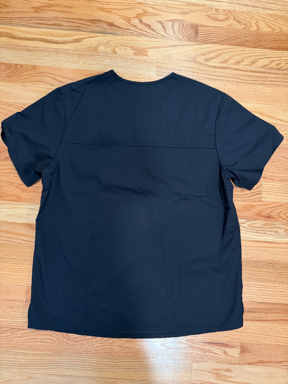 Cherokee Workwear Revolution Black Scrub Set Top Pants Large Short WW140S - Picture 3 of 7